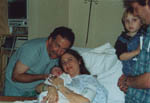 Baby Alexandre's First Family Portrait