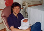 Baby Alexandre's First Family Portrait